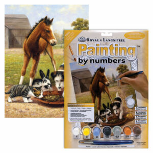 Számozott kifestő - Farm állatai