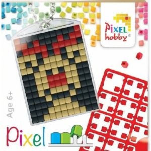 Pixel kulcstartó szett - PIROS ORRÚ RUDOLF