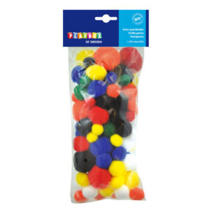 pompon alapszínek 100db/cs