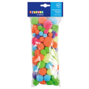 pompon neon színek 100db/cs