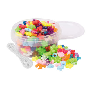 Gyöngykészlet műanyag vegyes mix