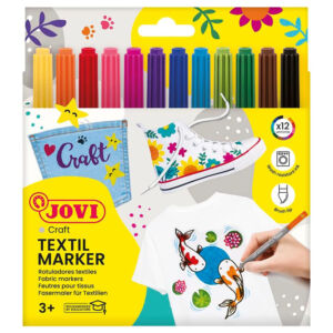 Jovi textil filctoll készlet 12db