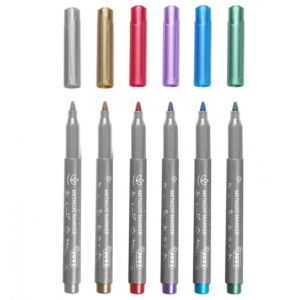 JOVI Metál filctoll 6db/készlet