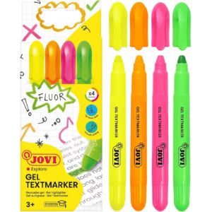 JOVI Zselés szövegkiemelő 4db/készlet