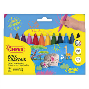 JOVI Jumbo háromszögletű zsírkréta 12db/készlet