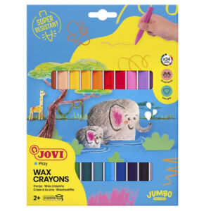 JOVI Jumbo háromszögletű zsírkréta 24db/készlet