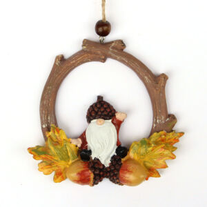 Mini őszi függődísz törpével