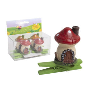 Gombaház csipeszen 4,5x5cm