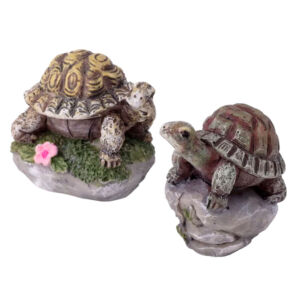 Teknősök kövön 2db, 3,5cm