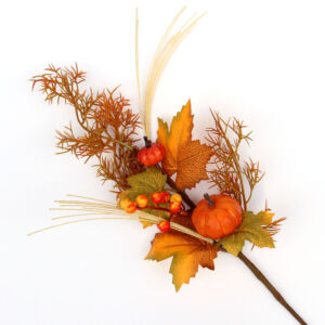 Sárga falevelek tökkel és bogyóval, betűző 40cm