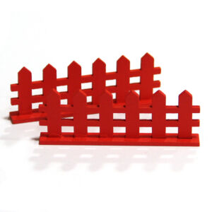 mini fa kerítés 2db