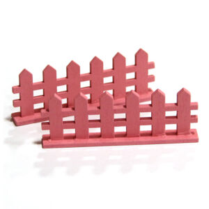 mini fa kerítés 2db