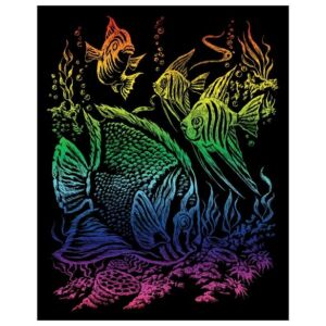 Mini karckép szivárványos - Trópusi halak