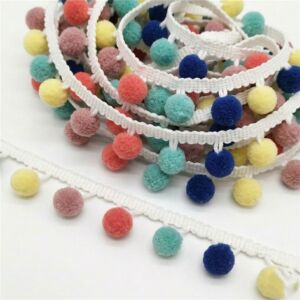 Pompon szalag 15mm, 2m PASZTELL