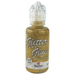 Csillámos ragasztó metallic, arany