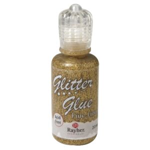 Csillámos ragasztó holografikus, arany