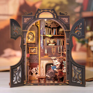 Book Nook - Gróf cica dolgozószobája