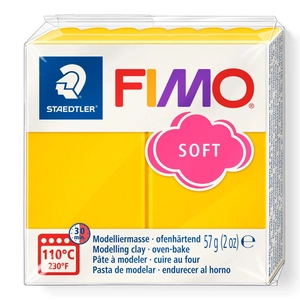 FIMO Soft süthető gyurma 57g NAPSÁRGA