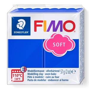 Fimo Soft süthető gyurma kék