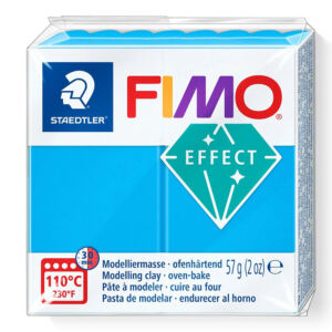FIMO Effect süthető gyurma, átlátszó kék