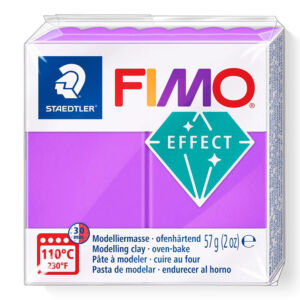 FIMO Effect süthető gyurma, átlátszó lila