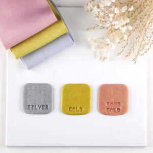 Fimo effect süthető gyurma csillogó metál