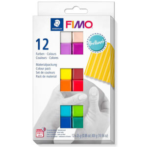 Fimo gyurmakészlet 12x25g