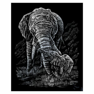 Karckép ezüst - Elefánt
