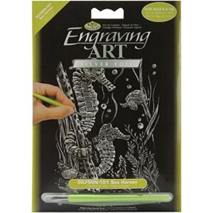 Mini karckép ezüst - Csikóhalak