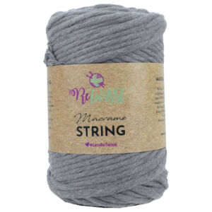 Makraméfonal 5mm szürke