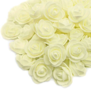 habrózsa fejek krémfehér