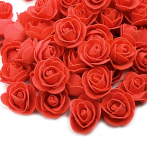 habrózsa fejek piros