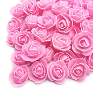 habrózsa fejek rózsaszín