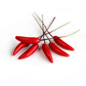 beszúrható dekoráció, chili