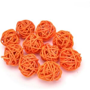Vesszőlabda 3cm/10 db NARANCS