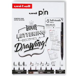 UNI PIN COLLECTION BOX LETTERING