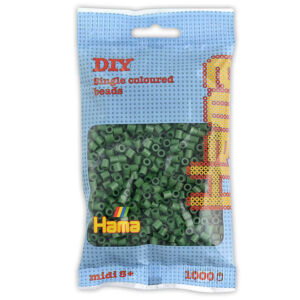 HAMA midi vasalható gyöngy, MOHAZÖLD 1000db