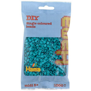 HAMA midi vasalható gyöngy, PETROLKÉK 1000db