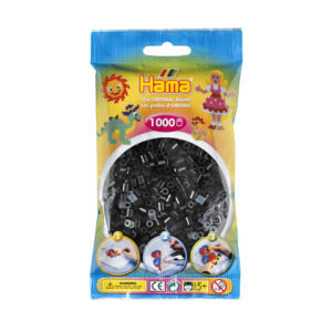 fekete vasalható gyöngy