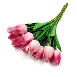 Szálas tulipán 35cm Lila-cirmos /db
