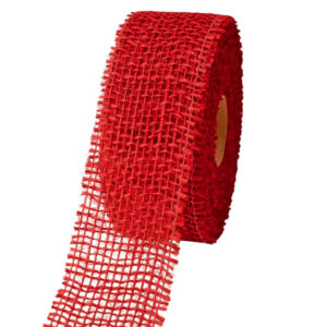 Zsákszalag tekercsben, 4 cm x 14 m, PIROS