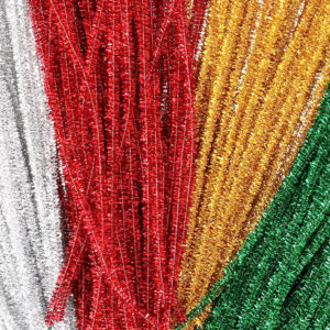 Metál Zsenília 8mm, 50cm, 10db VÁLASZTHATÓ SZÍNEKBEN