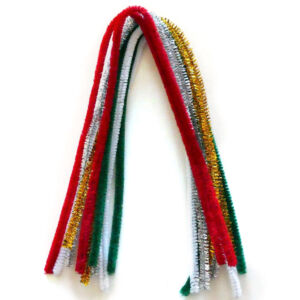 Zsenília 8mm/50cm, 10db VEGYES SZÍNEK