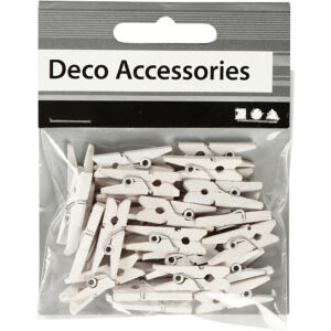 Színes facsipesz fehér