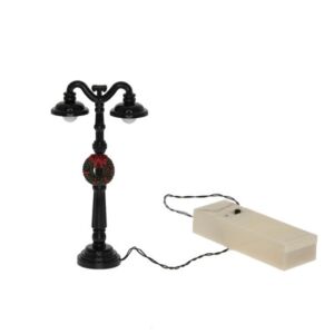 Kandeláber álló, elemes műanyag 12cm 