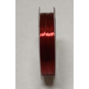 Gyöngyfűző drót 0,3 mm 13m/tek PIROS