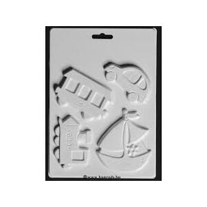 gipszkiöntő forma járművek