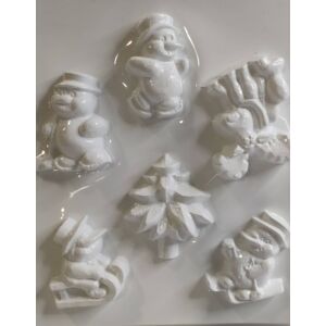 gipszkiöntő forma karácsonyi