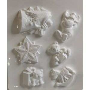 gipszkiöntő forma karácsonyi