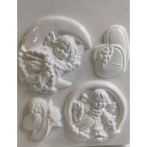 gipszkiöntő forma angyal